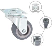 vidaXL 16 pcs. Roues pivotantes 50 mm