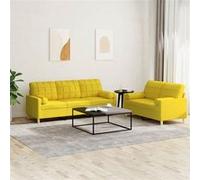 VidaXL Ensemble 2 pcs Jaune