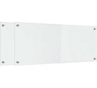 vidaXL : 2 panneaux de protection pour cuisine, transparents, 100 x 40 cm, en verre trempé