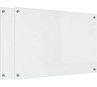 vidaXL : 2 panneaux de protection pour cuisine, transparents, 90 x 60 cm, en verre trempé