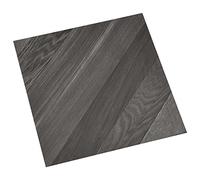 vidaXL 20x Planches de Plancher Autoadhésives Revêtements de Sol Salon Salle de Séjour Chambre Maison Antidérapant PVC 1,86 m² Gris Rayé