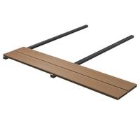 vidaXL : 24 lames de terrasse en bois composite (WPC) en teck