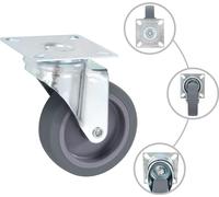 vidaXL 24 pcs. Roues pivotantes 75 mm