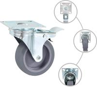 vidaXL 24 pcs. Roues pivotantes 75 mm