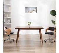 VidaXL Chaises Pivotantes Similicuir