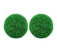 vidaXL 2X Boules de Buis Artificielles Fausse Plante Jardinière Décoration Florale Plante Artificielle Paysage de Jardin Extérieur 52 cm