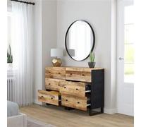 vidaXL Buffets 2 pcs 60x33x75 cm Bois de manguier brut 3143635