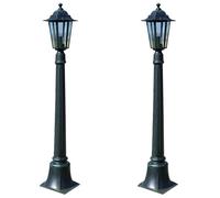 vidaXL Lampes de jardin Preston – 2 pièces – 105 cm