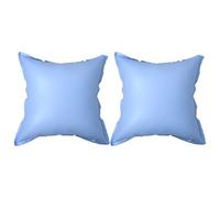 vidaXL Oreillers gonflables d'hiver pour housse de piscine hors-sol 2 pièces Bleu PVC