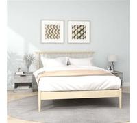 vidaXL Tables de chevet 2 pcs Gris béton Bois d'ingénierie
