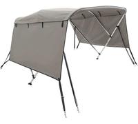 vidaXL 3-Bow Bimini-Top avec panneaux latéraux 183x(154-167)x137 cm