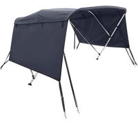 vidaXL 3-Bow Bimini-Top avec panneaux latéraux 183x(154-167)x137 cm