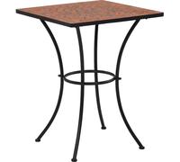 vidaXL 3-tlg. Ensemble de bistrots en mosaïque de céramique en terre cuite