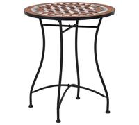 vidaXL 3-tlg. Ensemble de bistrots en mosaïque de céramique en terre cuite