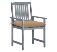 VidaXL 3078252, Terrasse, Siège rembourré, Acacia, Beige, Polyester, 610 mm