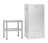 vidaXL Fumoir avec table Acier galvanisé