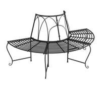 Vidaxl 318825 Banc De Jardin Acier Noir