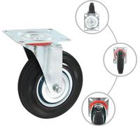 vidaXL 32 pcs. Roues pivotantes 125 mm