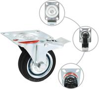 vidaXL 32 pcs. Rouleaux 75 mm