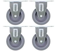 vidaXL 32 pcs. roulettes fixes 75 mm