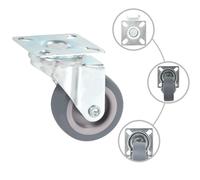 vidaXL 32 pcs. Roulettes pivotantes 50 mm