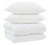 VidaXL 3377850 kit de literie Blanc