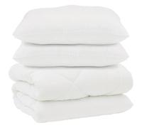 VidaXL 3377888 kit de literie Blanc