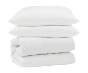 Vidaxl 3377977 Kit De Literie Blanc