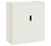 vidaXL Classeur Blanc 79x40x90 cm Acier