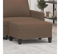 Tabouret 70x55x41 cm tissu marron349350