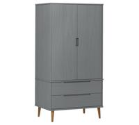VidaXL 350524 placard et armoire de chambre à coucher 2 portes(s) Gris