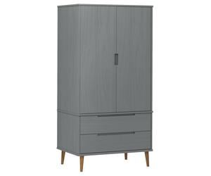 VidaXL 350524 placard et armoire de chambre à coucher 2 portes(s) Gris