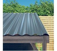 vidaXL 36x Panneaux de Toiture Tôles Profilées Bricolage Toit Cabane Abris de Jardin Étable Maison Mobile Acier Galvanisé 319129