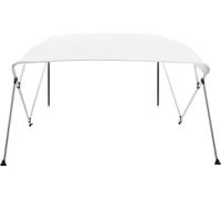 vidaXL 4-Bow Bimini Top blanc 243x196x137 cm