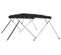 vidaXL 4-Bow Bimini-Top noir 243x244x137 cm