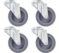 vidaXL Roulettes Pivotantes 4 pcs