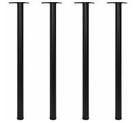 VIDAXL 4 pieds de table réglables