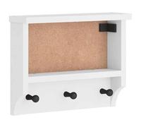 VidaXL 4010453 porte-manteaux Blanc Blanc