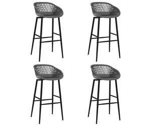 vidaXL 4x Chaises de Bar Sièges de Comptoir Chaises de Bistro Tabourets de Pub Chaises de Comptoir Tabourets de Bar à 248163