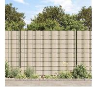 vidaXL 4x Ecrans d'Intimité de Jardin Brise-vent Ombrage Store de Porche Barrière d'Intimité Décorative Allée Extérieur PVC 147857