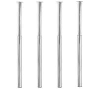 Vidaxl Pieds de table Télescopiques 710-1100 mm - Lot de 4