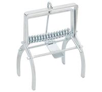 vidaXL Pièges à taupes 4 pcs Argenté Acier galvanisé