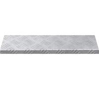 vidaXL Nez de Marche 5 pcs Argenté 60 x 18 x 2,5 cm Aluminium, Tapis d'intérieur, Design Moderne, Mat Solide, antidérapant, sécurité Maison, Couvre-Sol Fonctionnel, marches polyvalentes
