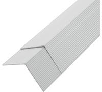 vidaXL 5 pcs. Angle d'habillage Habillages en aluminium 170 cm Argent
