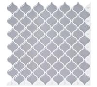 vidaXL : 50 dalles décoratives "Lanturn", gris, 27 x 27 cm, en polyuréthane et PET