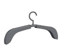 vidaXL 5X Cintres Extensibles Porte-Cintre Suspension de Vêtements Porte-Manteau Cintres pour Garde-Robe Chambre à Coucher Intérieur Gris