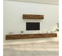 vidaXL Ensemble de meubles TV 6 pcs Chêne fumé Bois d'ingénierie 3114611