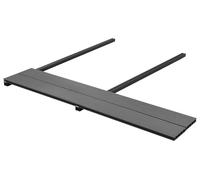 vidaXL : 78 lames de terrasse en bois composite gris