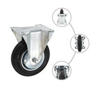 vidaXL 8 pcs. Roues fixes 160 mm