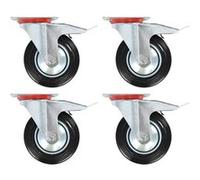 vidaXL 8 pcs. Roulettes pivotantes 160 mm